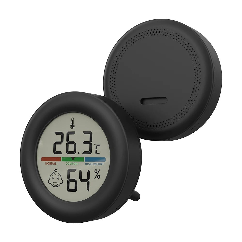 Digital Thermometer & Humidity Monitor - Clear, Accurate Comfort Tracking
