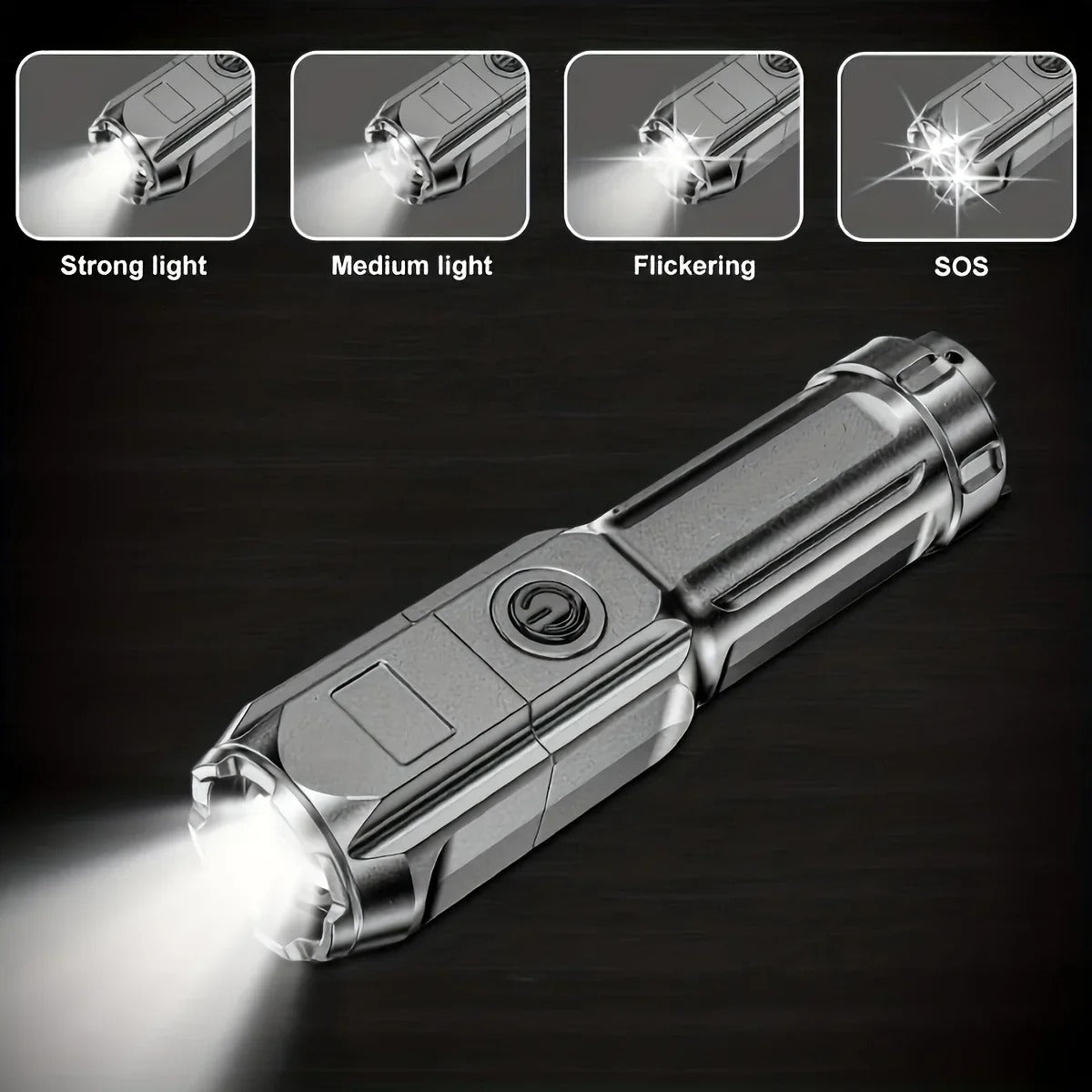 LED Handheld Flashlight - 100,00 Lumen LED Torch