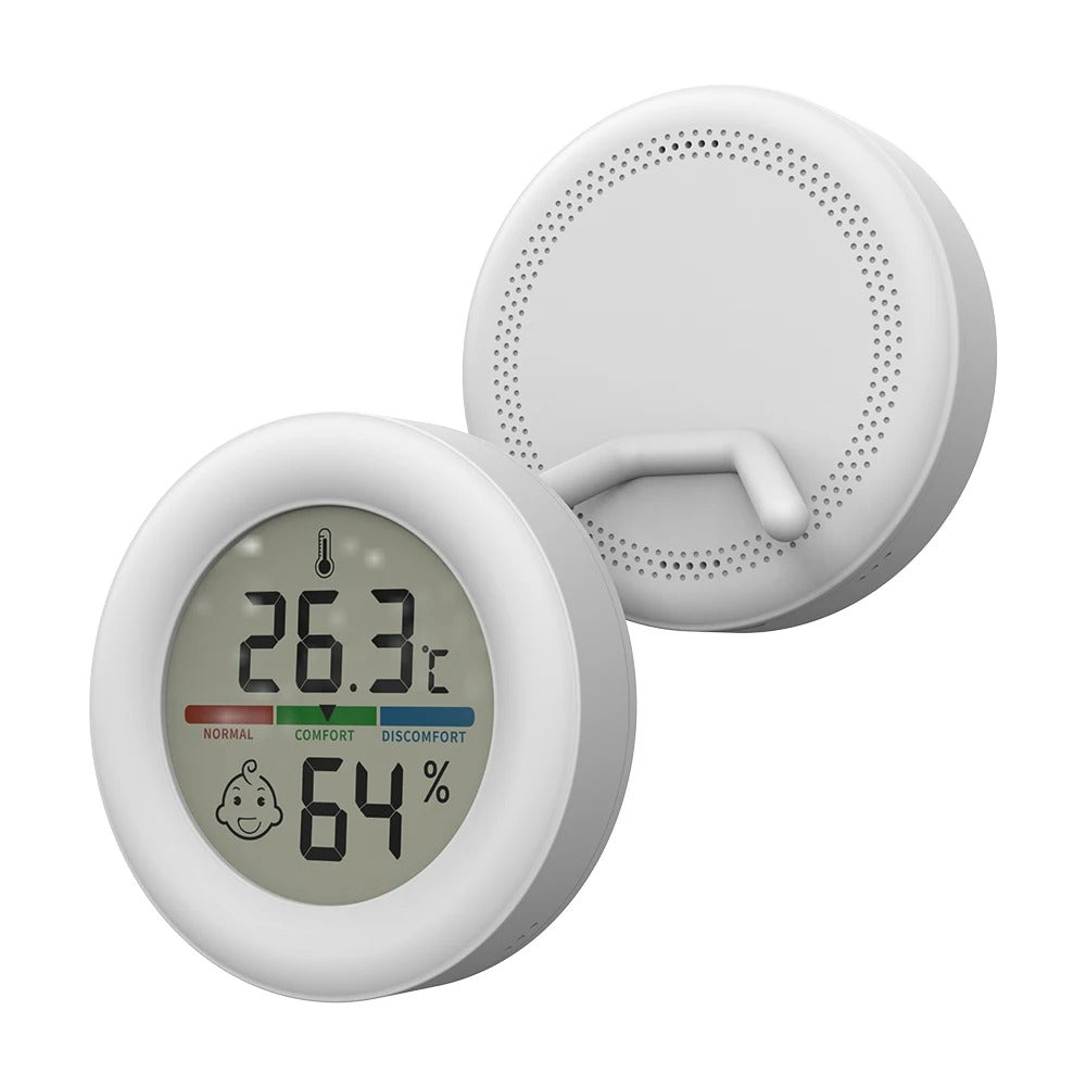Digital Thermometer & Humidity Monitor - Clear, Accurate Comfort Tracking