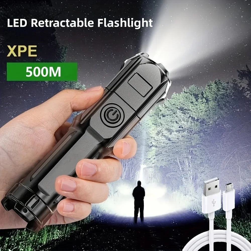 LED Handheld Flashlight - 100,00 Lumen LED Torch