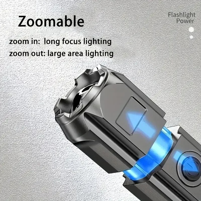 LED Handheld Flashlight - 100,00 Lumen LED Torch
