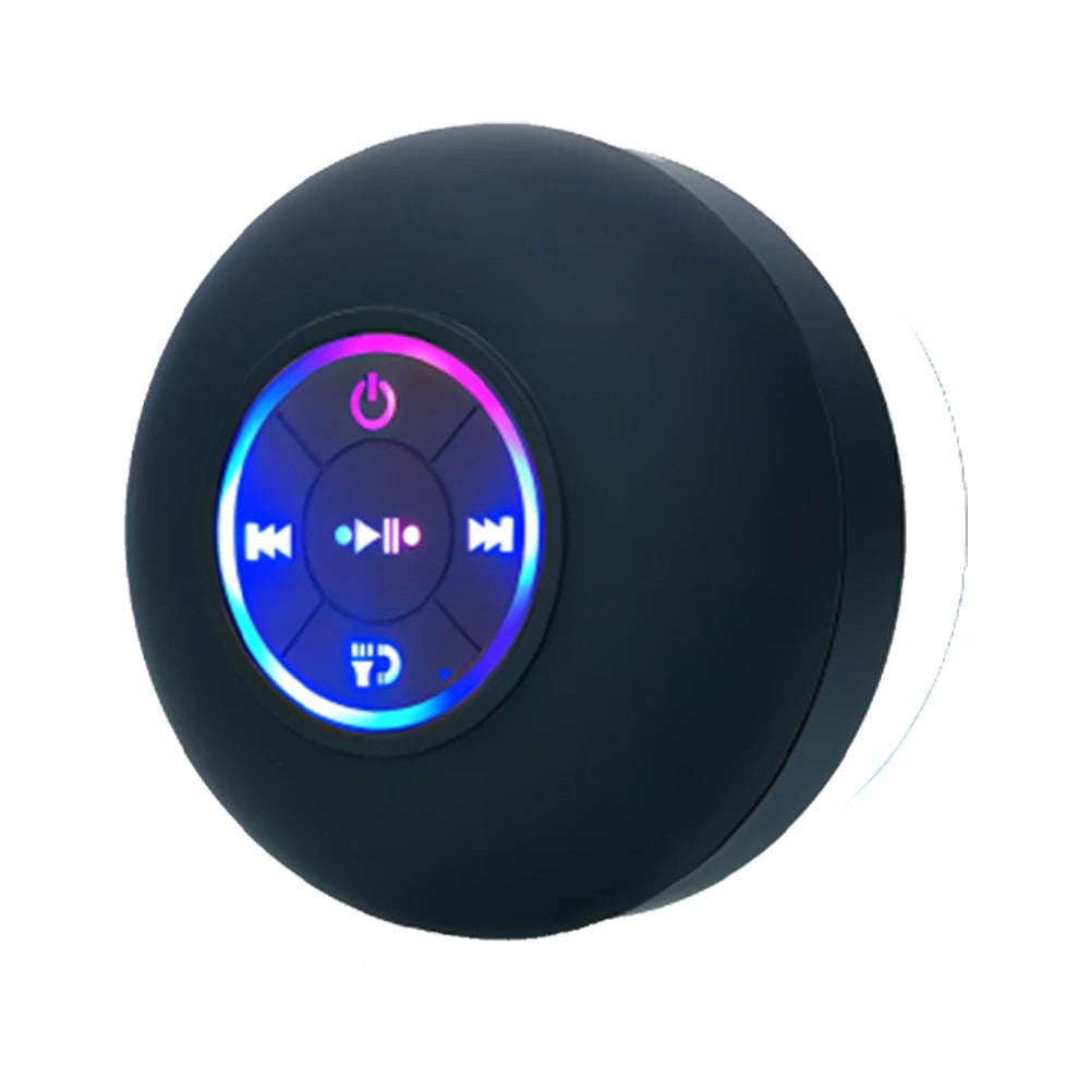 Wireless Waterproof Bluetooth Speaker W/ Suction Cup - Music Anywhere, Anytime