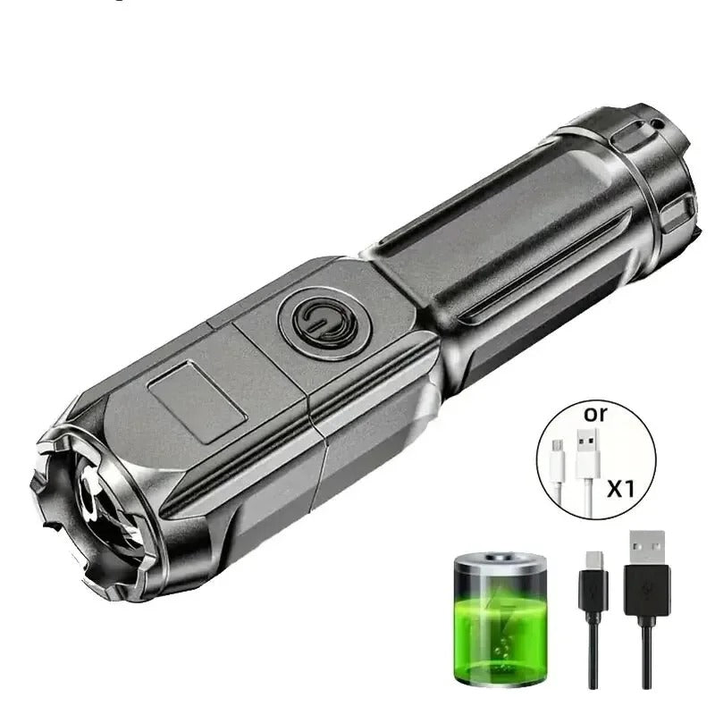 LED Handheld Flashlight - 100,00 Lumen LED Torch