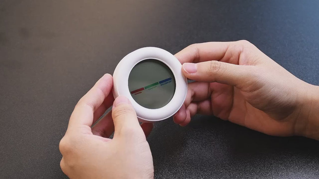 Digital Thermometer & Humidity Monitor - Clear, Accurate Comfort Tracking